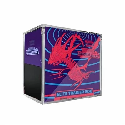 Pokémon TCG Sword & Shield Darkness Ablaze Elite Trainer กล่องอะคริลิค